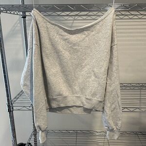 Hollister Heather Gray Crewneck